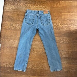 Levi's Light Blue Straight Leg Men's Jeans